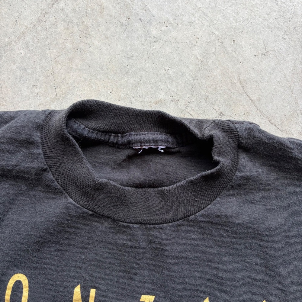 Vintage Montana Grizzly Bear Graphic T Shirt Mens Large Faded Black Roaring Bear - Picture 4 of 6